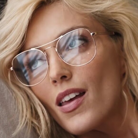 Jimmy Choo JC200 0J5G 00 Eyeglasses Gold 54mm Aviator Frame - Picture 3 of 11